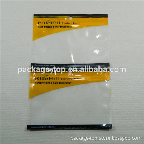colorful printing fishing lure zipper bag export to usa / customized plastic fishing lure zipper bag